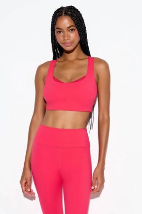 Spiritual Gangster Harmony Lace Bra In Passion Flower