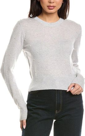 Brodie Little Pearl Crewneck Wool & Cashmere-Blend Sweater