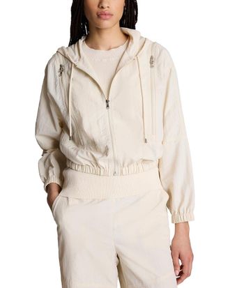 Kenneth Cole Zip Shoulder Hoodie