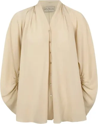Cortana Donna, Camicette, Beige, XS, new