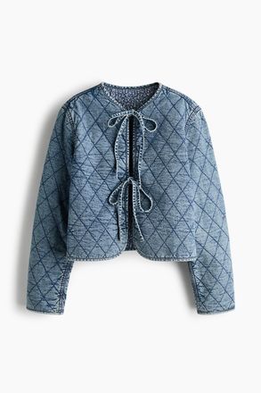 H&M Wendbare Jeansjacke - Blue