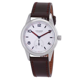 NOMOS Glash&uuml;tte Club Automatic Silver Dial Mens Watch 701.1