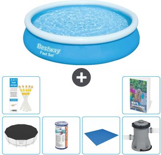 Bestway Piscina Bestway Fast Set Redonda - 366x76 Cm - 7-piezas S167