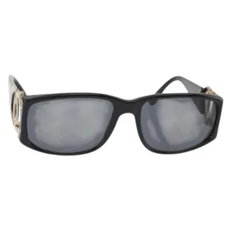 Chanel Occhiali da sole in plastica Pre-owned - - Pre-owned - Donna - Nero - ONE SIZE