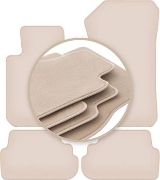 OEM Alfombrillas Beige Premium Para Bmw 1 E81 Hatchback 2007-2012