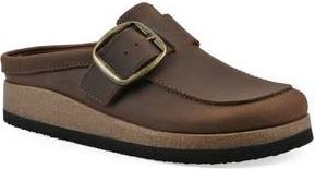 White Mountain Bueno Mule in Brown Leather at Nordstrom Rack, Size 10