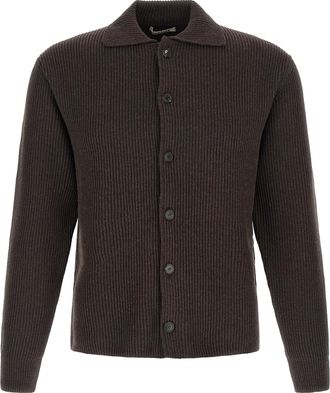 Auralee Cardigan aus ultrafeiner Wolle