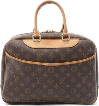 Louis Vuitton Borsa a mano Deauville con monogramma 2002 - Marrone