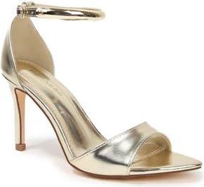 Berness Ankle Strap Sandal in Gold at Nordstrom Rack, Size 6.5