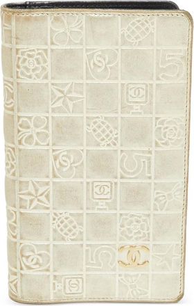 Chanel Portafoglio Icon in pelle - Oro