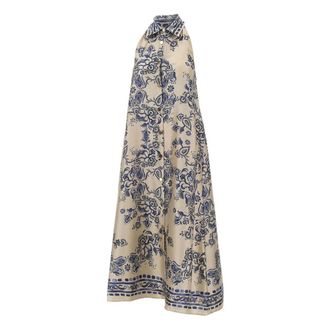 Liu Jo Long Foulard-Print Dress - female - Liu Jo - Maxi Dresses - Multicolor - XS - Dresses