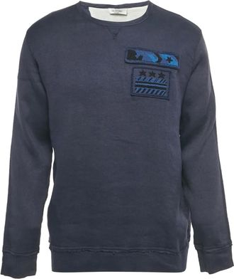 Valentino Maglione con applicazioni - Blu