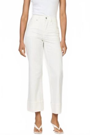 Dear John Denim Holly High-Rise Straight Jean In Egret