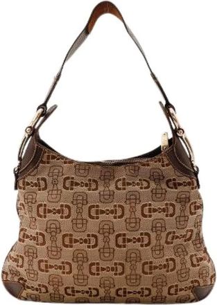 Gucci Pre-owned Le Hobo Horsebit - - Pre-owned - Donna - Beige - ONE SIZE