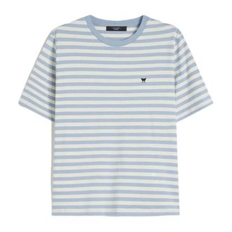 Max Mara T-Shirts, female, Blue, Size: L Wkdvenaco T-shirt