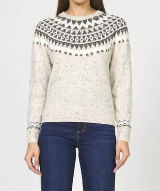 Dear John Denim Mariella Sweater In Cream