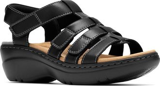 Clarks Merliah 2 Ruby Womens Dress Sandals Black Leather : 8.5 A - Narrow