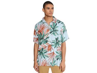 Tommy Bahama Tidal Fronds Mens Clothing Pale Opal : 2XL, Silk