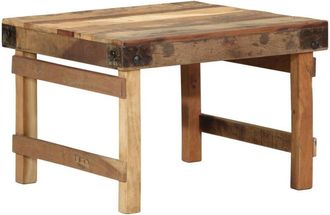 vidaXL Coffee Table Brown 60 x 55 x 40 cm Solid reclaimed wood vidaXL