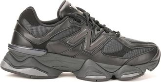 New Balance Platte Zwarte Schoenen 9060 - Dames - Sneakers - Zwart - 46 1/2 EU - Schoenen