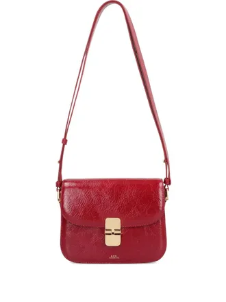 A.P.C. Borsa a tracolla Grace piccola - Rosso