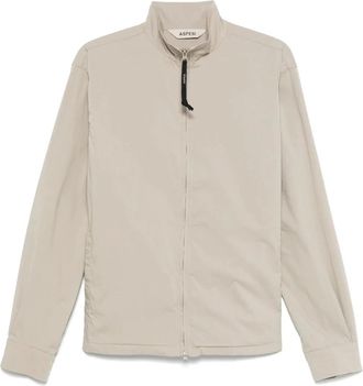 Aspesi Lichtgewicht Jas - Heren - Zomerjassen - Beige - M - Katoen - Jassen