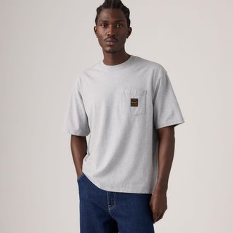 Levi's Workwear Pocket Tee - Mens - 2XS - Grey