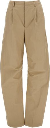 Maison Margiela Utility-Style Wide-Leg Trousers with Front Pleats