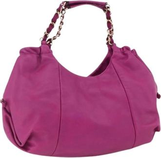 Ferragamo Pre-owned Shoulder Bags, female, Purple, Size: ONE SIZE Pre-owned Hand Bag