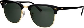 Ray-Ban Accessoires, Dames, Zwart, ONE Size, Clubmaster Classic Zonnebril