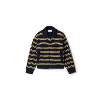Miu Miu Wool And Cashmere Cardigan, Woman, Navy, Size 38