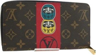 Louis Vuitton Pre-owned Wallets, female, Brown, Size: ONE SIZE Pre-owned Long Wallet