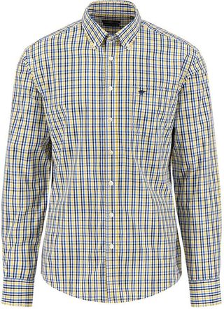 Fynch-Hatton Multicolor Check Long Sleeve Shirt 3XL
