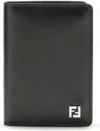 Fendi Wallets & Cardholders, male, Black, Size: ONE SIZE Bifold Wallet with FF Logo