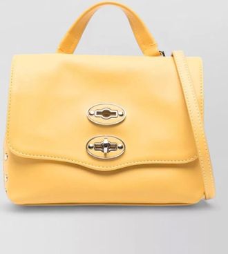 Zanellato saeta baby leather top handle bag