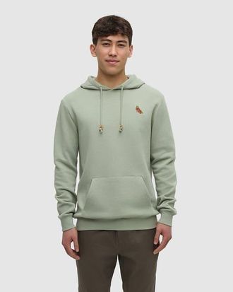 tentree Sasquatch Hoodie in Light Moss Heather/adirondack at Nordstrom, Size Xx-Large