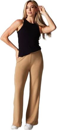 Tavi Cozy Luxe Wide Leg Pant in Camel at Nordstrom, Size X-Large 31