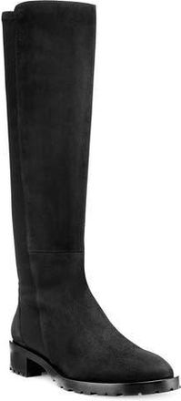 Stuart Weitzman 5050 Knee High Lug Boot in Black at Nordstrom Rack, Size 6.5