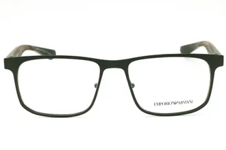 Emporio Armani 0EA1163 Rectangular Metal Frame Eyeglasses - Green