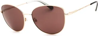 Anne Klein AK7084 710 Womens Sunglasses Gold Size 58