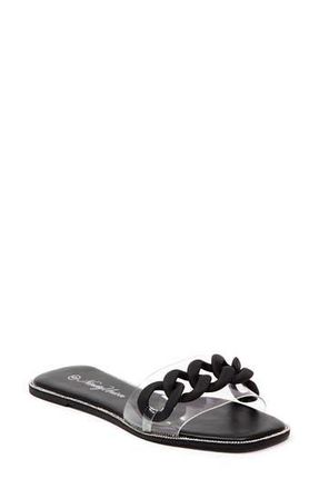 Ninety Union Tampa Slide Sandal in Black at Nordstrom Rack, Size 6