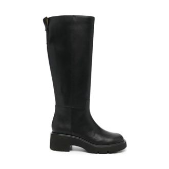 Camper Schoenen, Dames, Zwart, 36 EU, Leer, Zwarte Enkellaarzen voor Dames