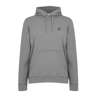 HUGO BOSS Heren Wetalk Pullover Hoodie (Houtskool)