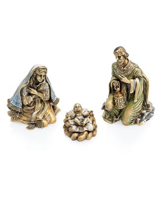 Jay Strongwater Holy Family Figurine Set