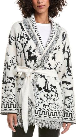 NVLT Nvlt Eyelash Fringe Coatigan