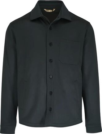 Maurizio Baldassari Giacca-camicia con tasca - Verde