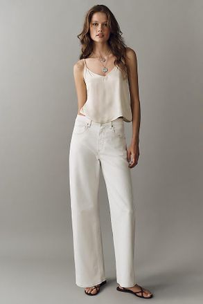 Paige Arellia Skimmer High-Rise Tapered Jeans