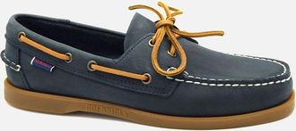 Sebago Mens PORTLAND CRAZY HORSE 70015H0 MENS BOAT SHOE - Navy - Size: 10.5/R