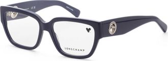Longchamp Womens 56 mm Blue Opticals