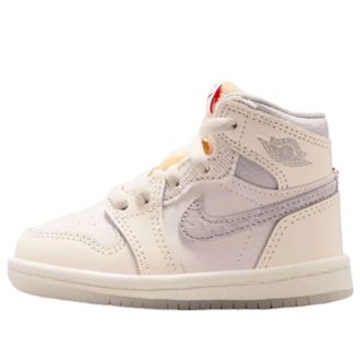 Nike Jordan (TD) Air Jordan 1 Retro High Sail University Red IH4282-100
